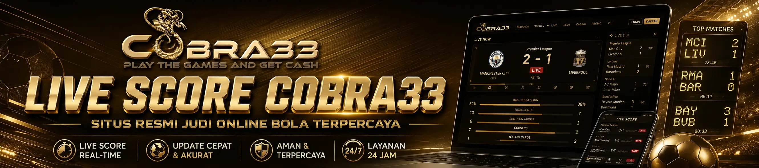 Promo sportbook pilihan COBRA33